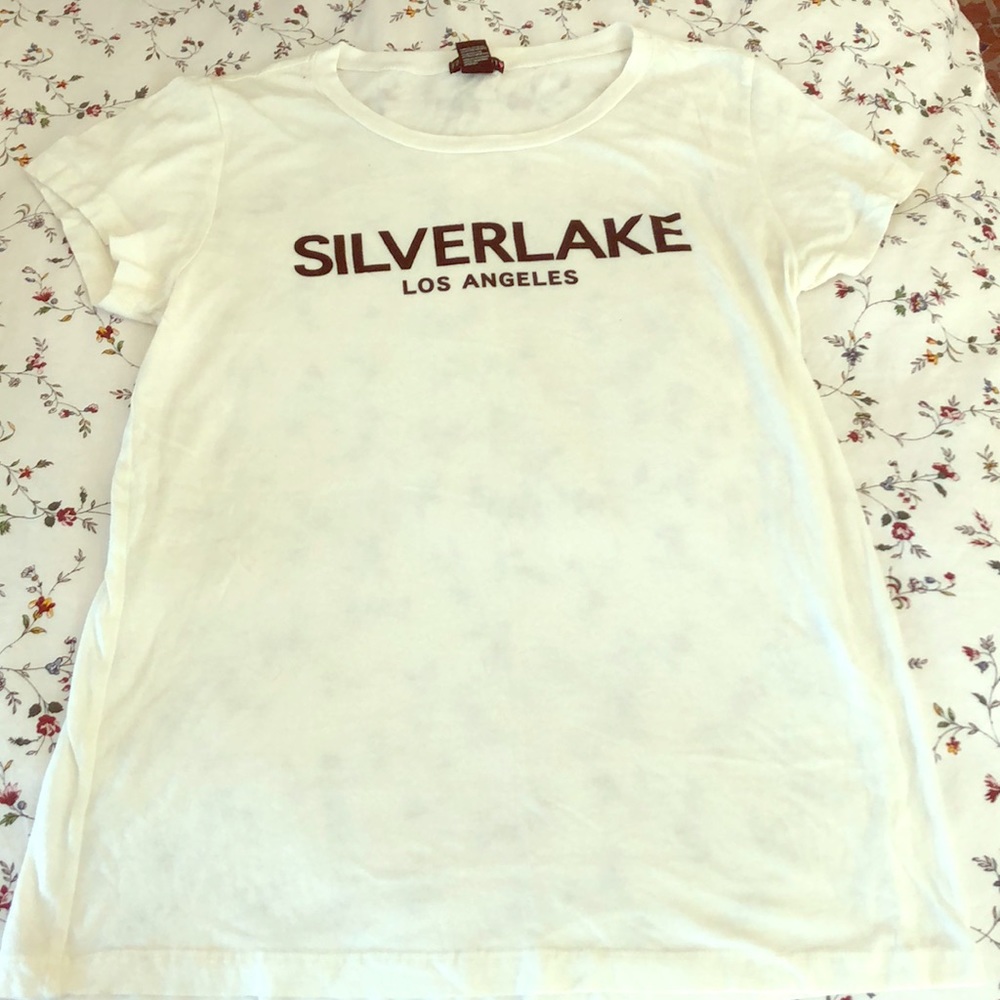 Silverlake Logo Skinny Fit T-shirt / Forever 21